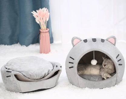 Cat Bed House-Kitten Cave