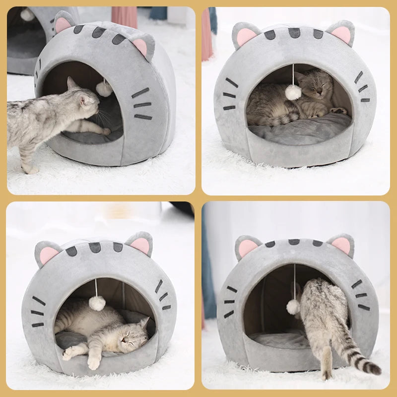 Cat Bed House-Kitten Cave