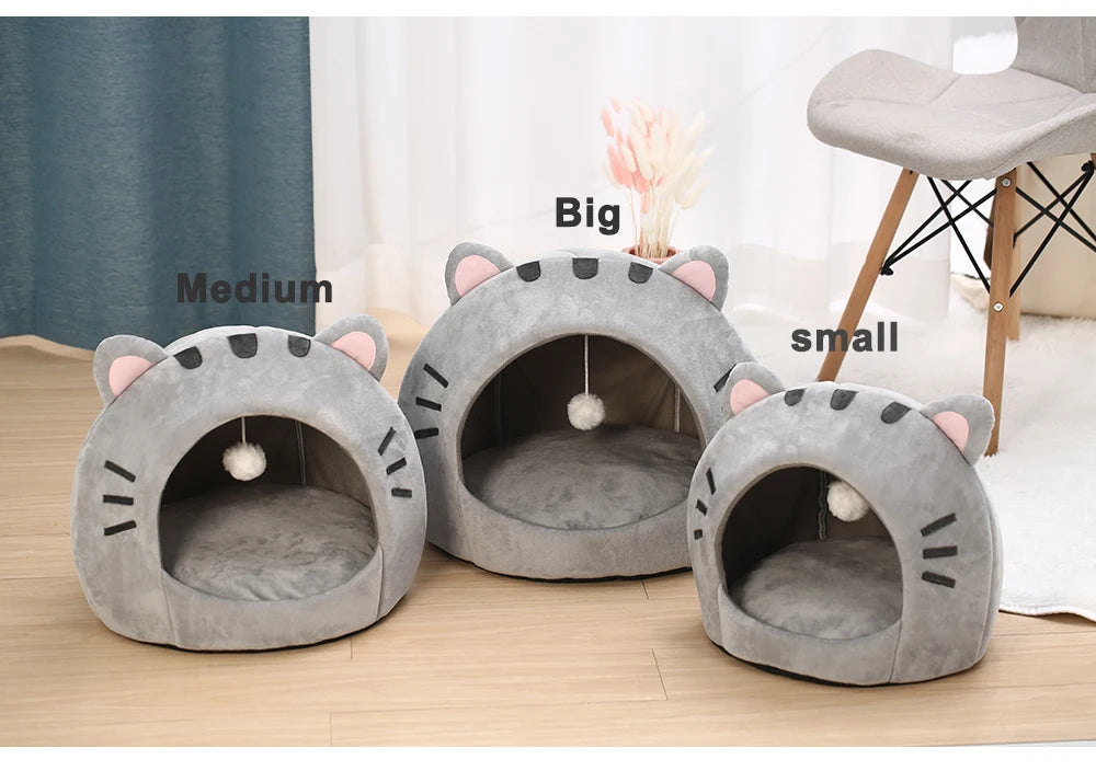 Cat Bed House-Kitten Cave