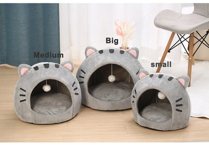 Cat Bed House-Kitten Cave