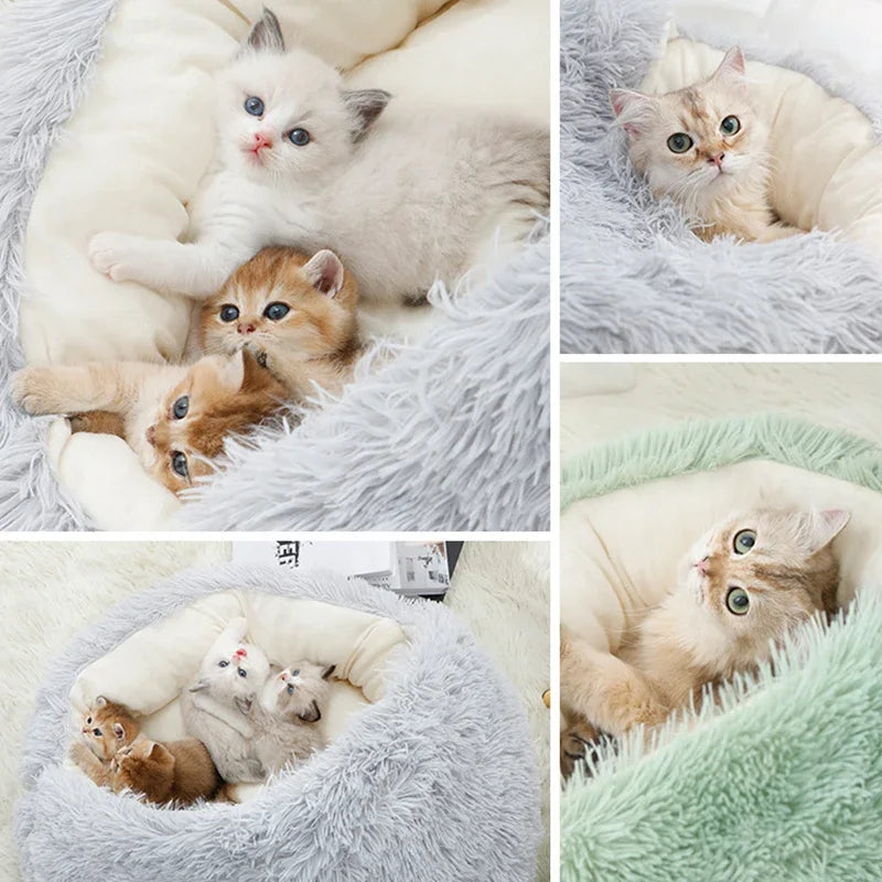 Plush Cat-Bed