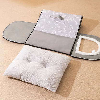Warm Dog House - Sleeping Bed for Small Medium Dogs and Cats